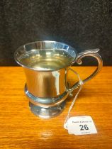 Georgian London silver drinking cup. Produced by John James Keith. [111.32grams] [8cm high]