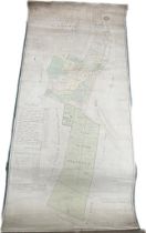 An early 19th century land map; Plan of the Star Lands and Lands of Easter Dalginch on the county of