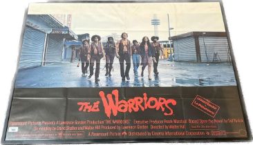 Original 'The Warriors' movie quad poster. [78x103cm]
