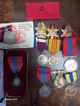 A WWII group of four to M. Melrose of Cupar, 1939-45 War Medal with laurel leaf; Burma Star;