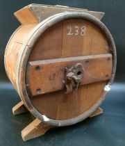 A Robert Adams & sons Edinburgh ltd butter churn [43cm]