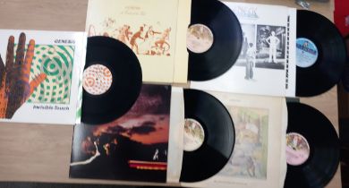 A Set Of 13 Phil Colin's and Genesis Original Records.