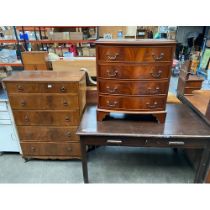 A mixed lot of various antique furniture