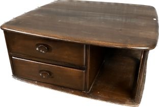 Ercol Windsor two drawer coffee table [40x80cm]