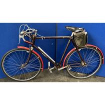 A Vintage Rudge pathfinder racer bicycle