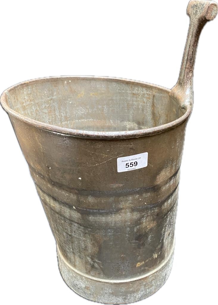 An antique milking bin [45cm]