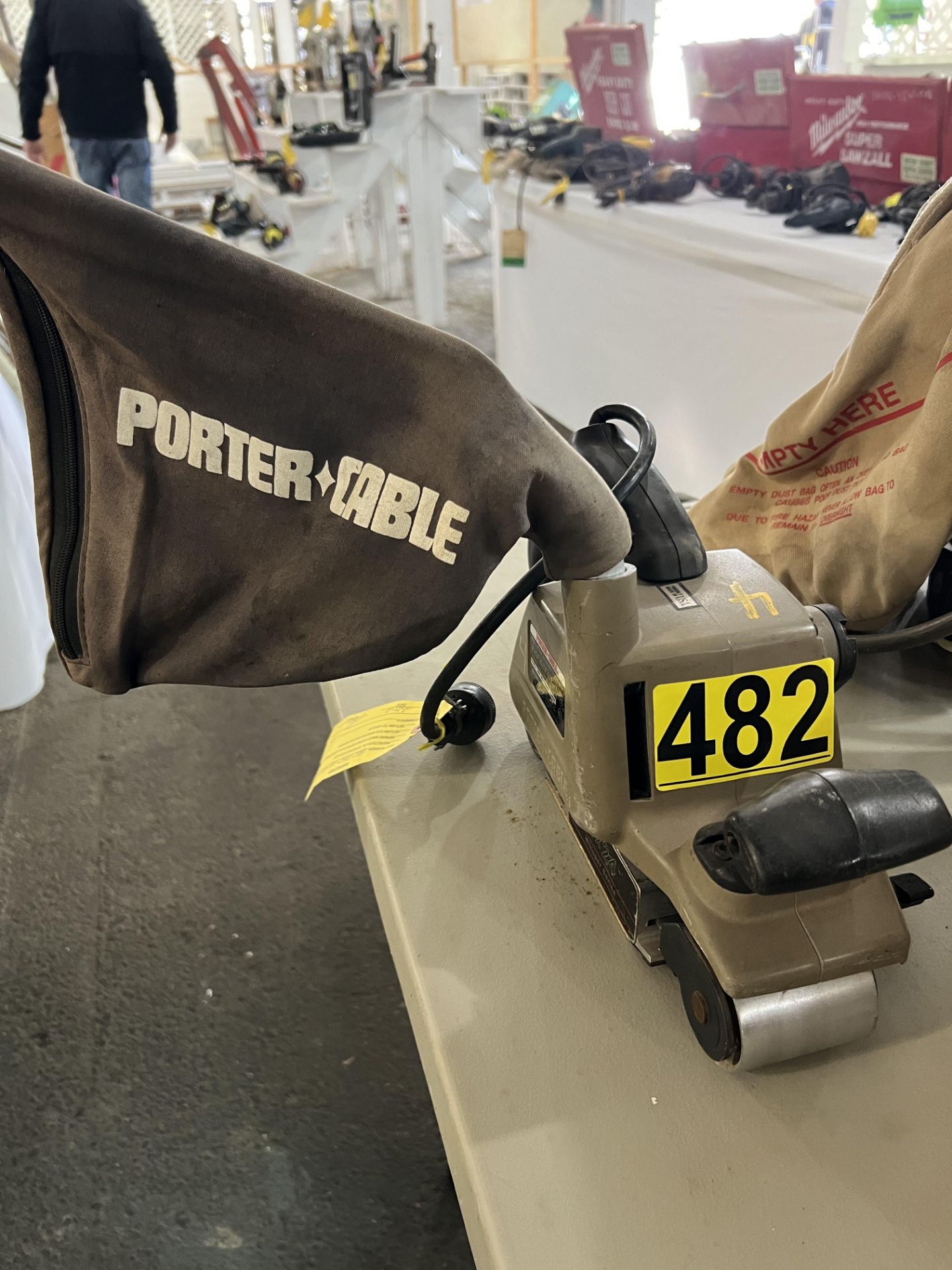 Porter-Cable Model 360 Belt Sander w/ Dust Pick up