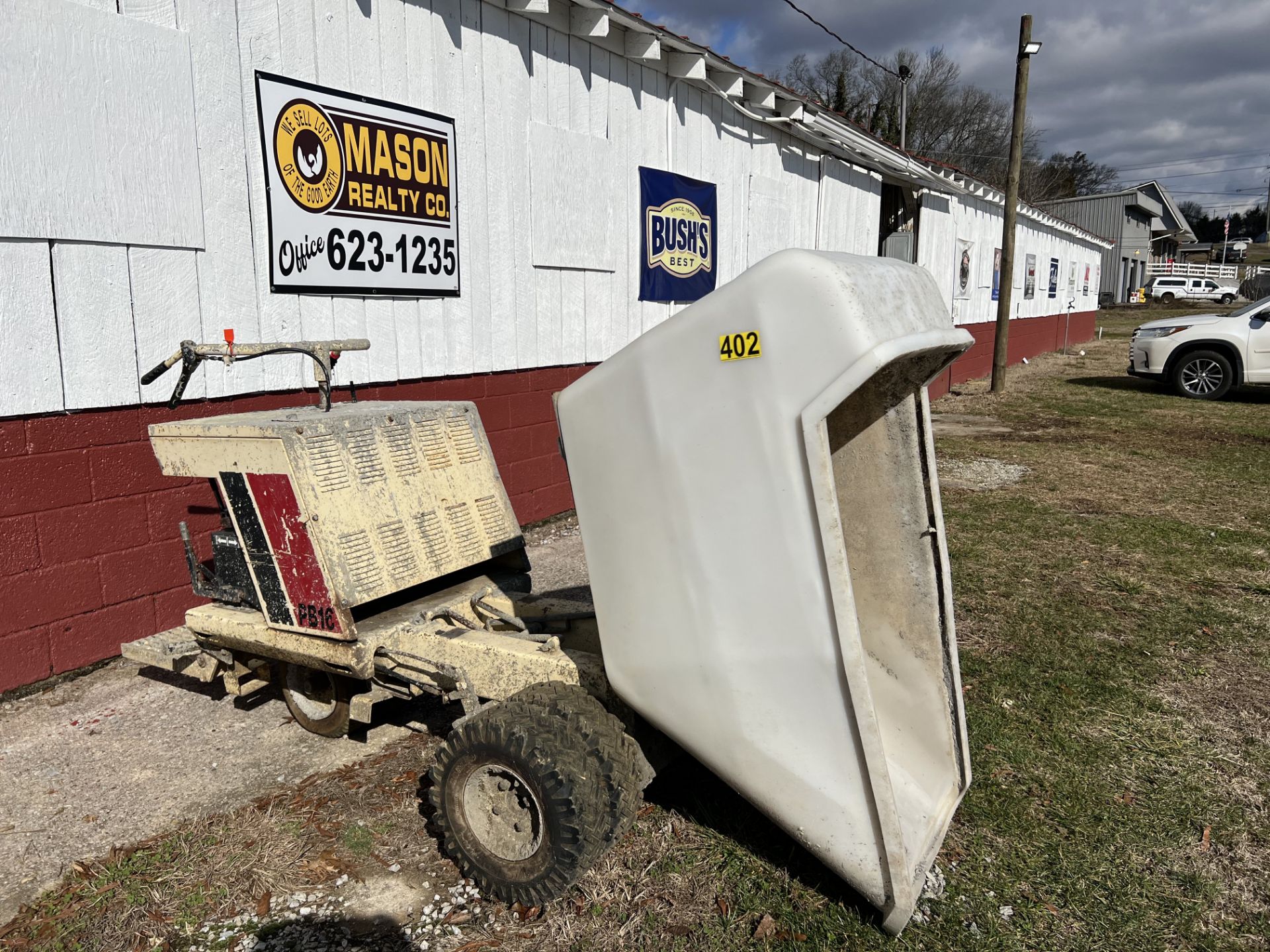 Terex PB16 Georgia Buggy, Honda Engine, Fiberglass Hopper