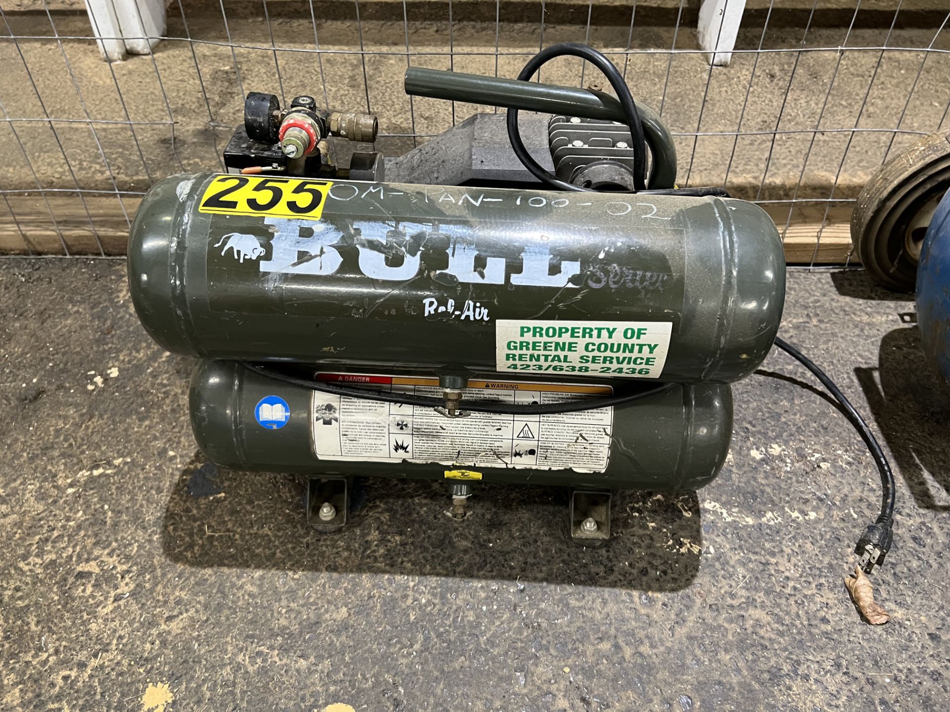 Bull Air Compressor, Electric