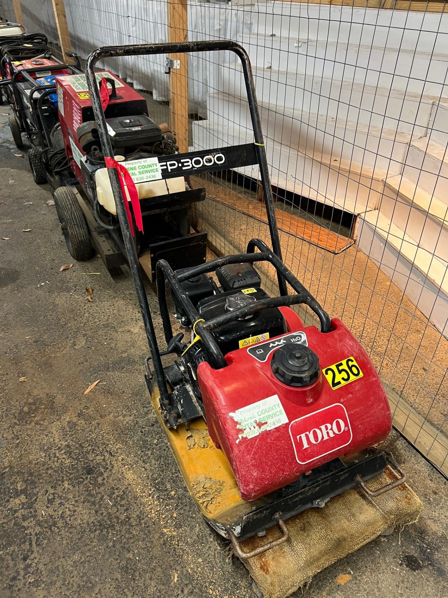 Toro FP-3000 Plate Compactor Honda Gas Engine