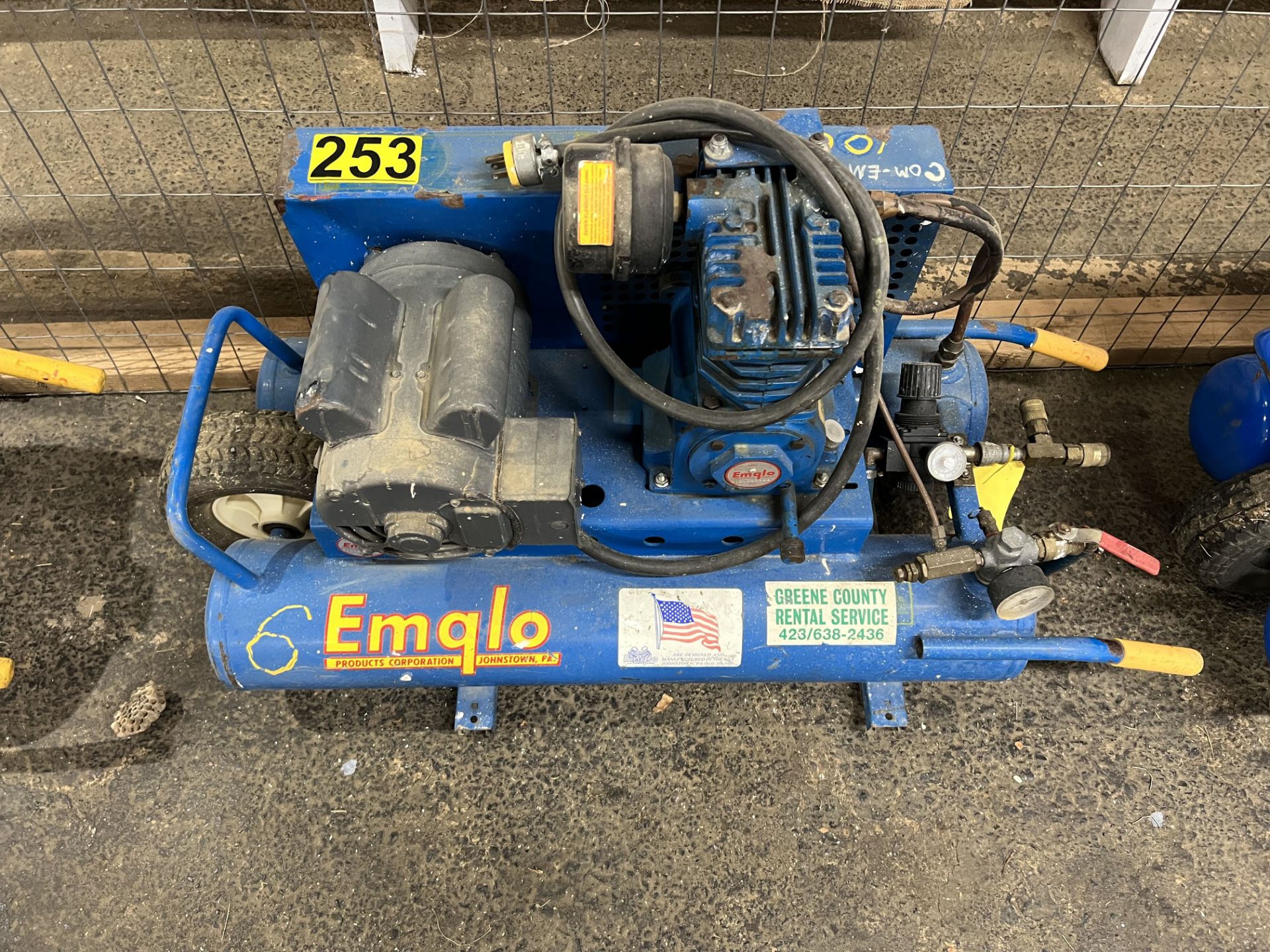 Emglo Air Compressor, Electric