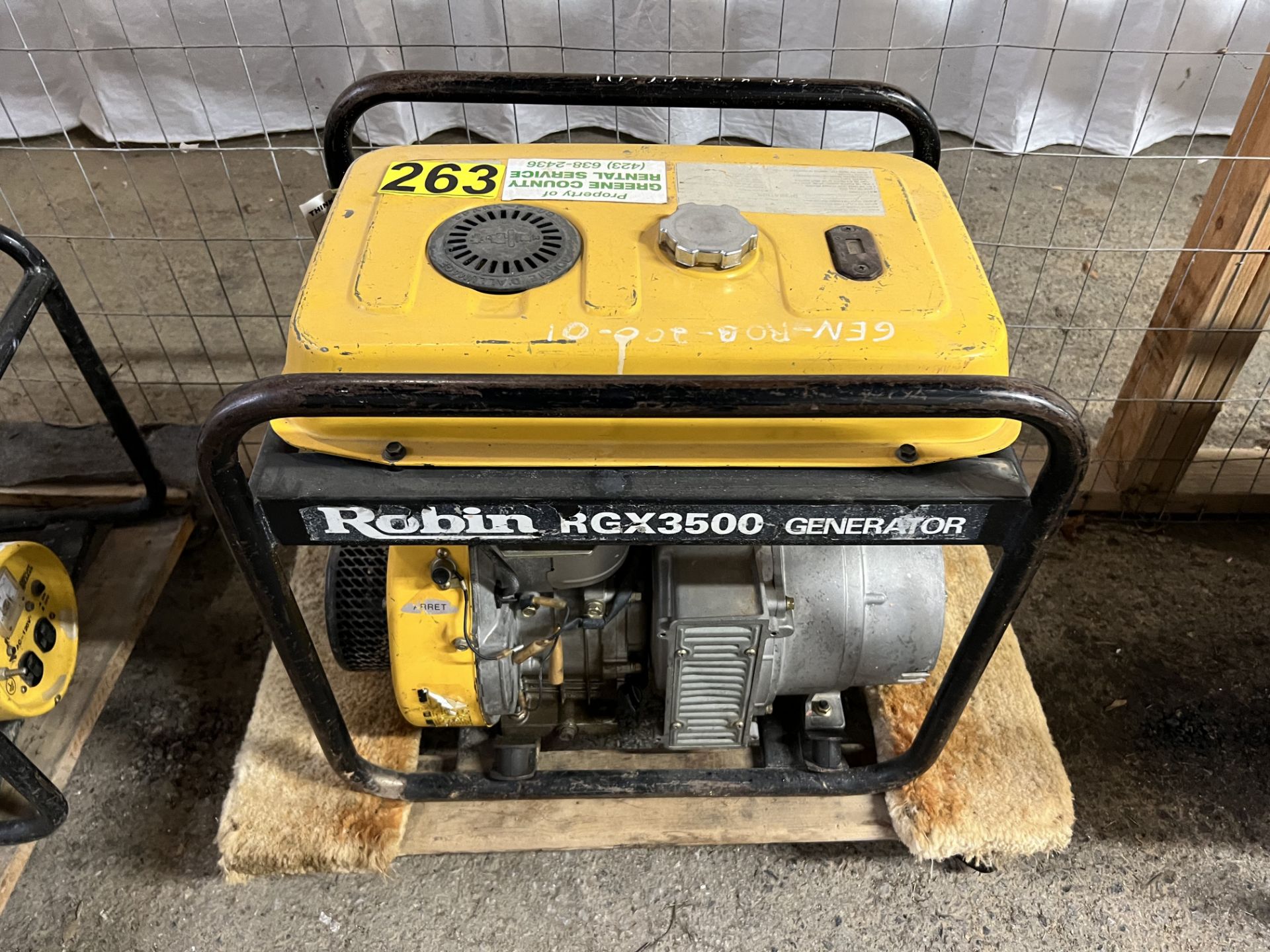 Robin RGX3500 Generator, Gas Engine