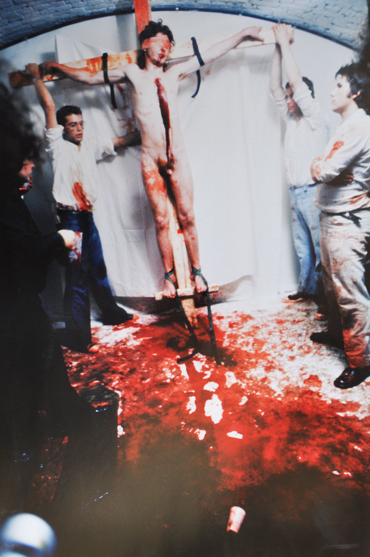 Hermann Nitsch - Orgien Mysterien Theater. 53. Aktion. Out Off, 1976