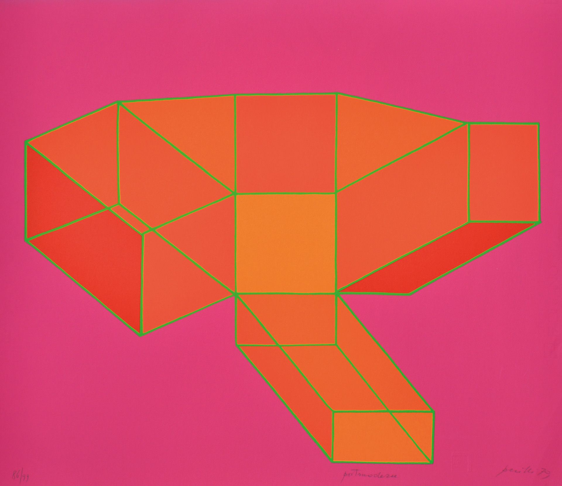 Achille Perilli - Postmodern, 1970