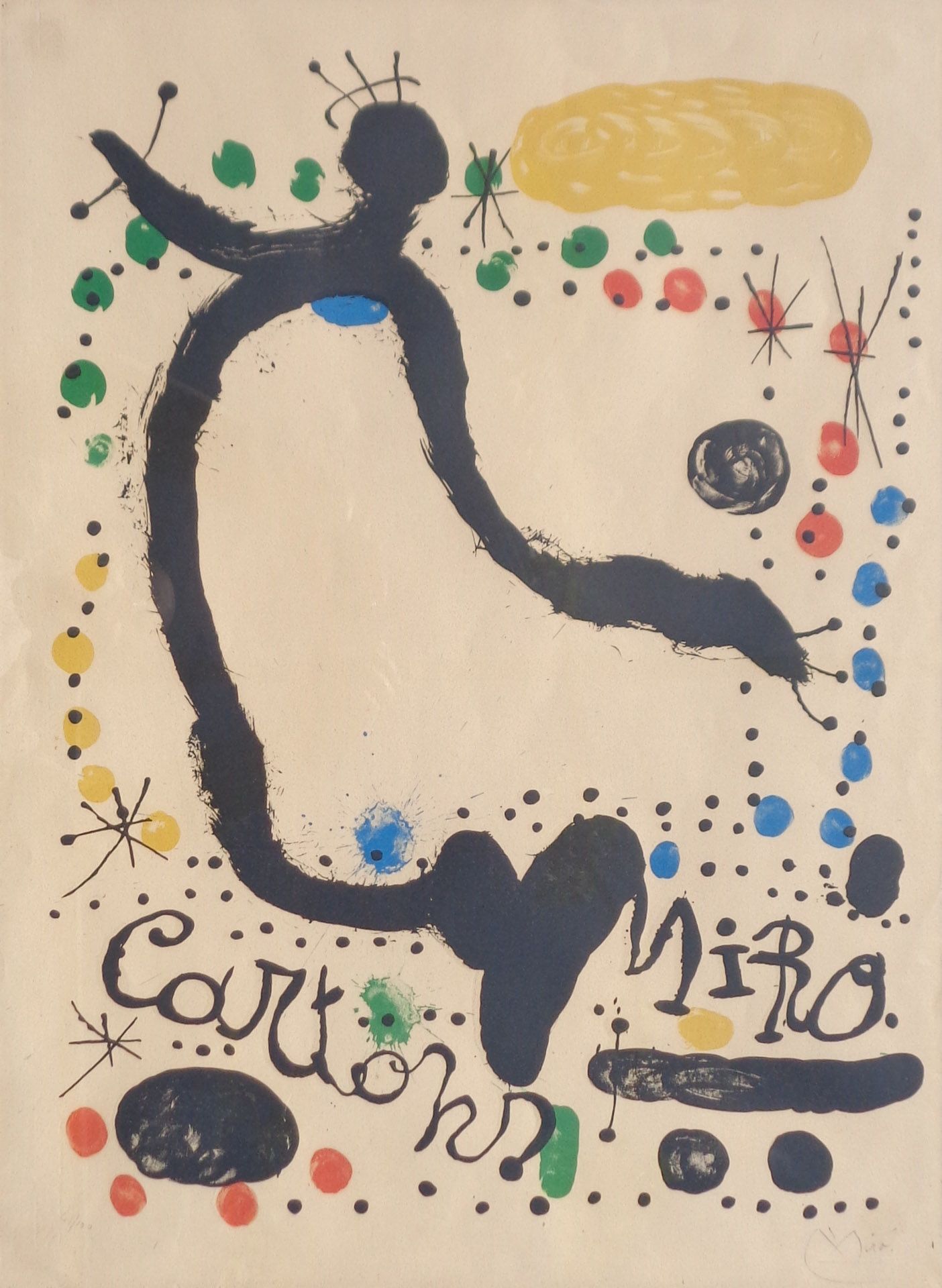 Joan Mirò - Cartons, 1965