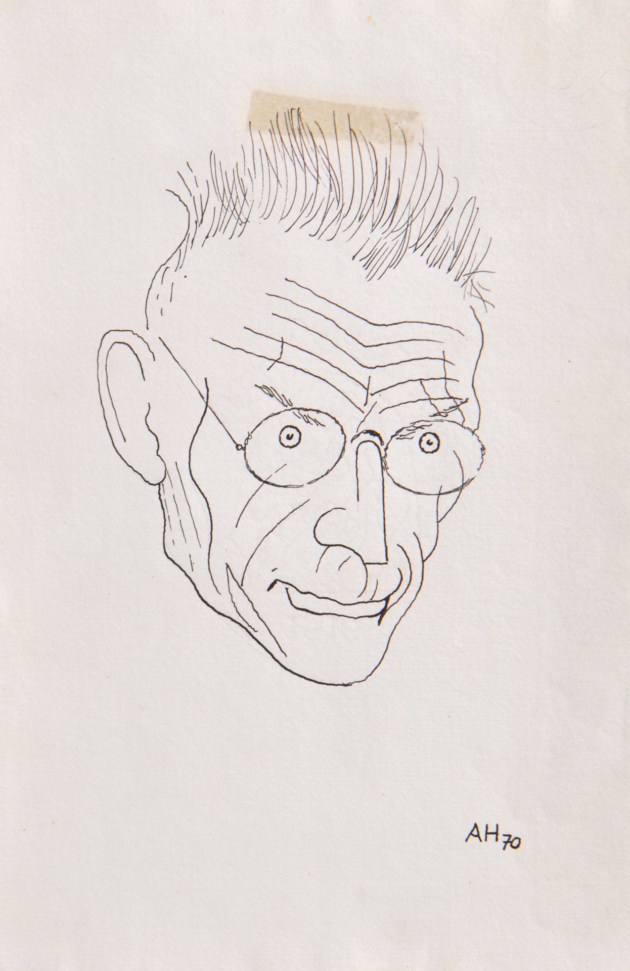 Adolf Hoffmeister - Samuel Beckett, 1970