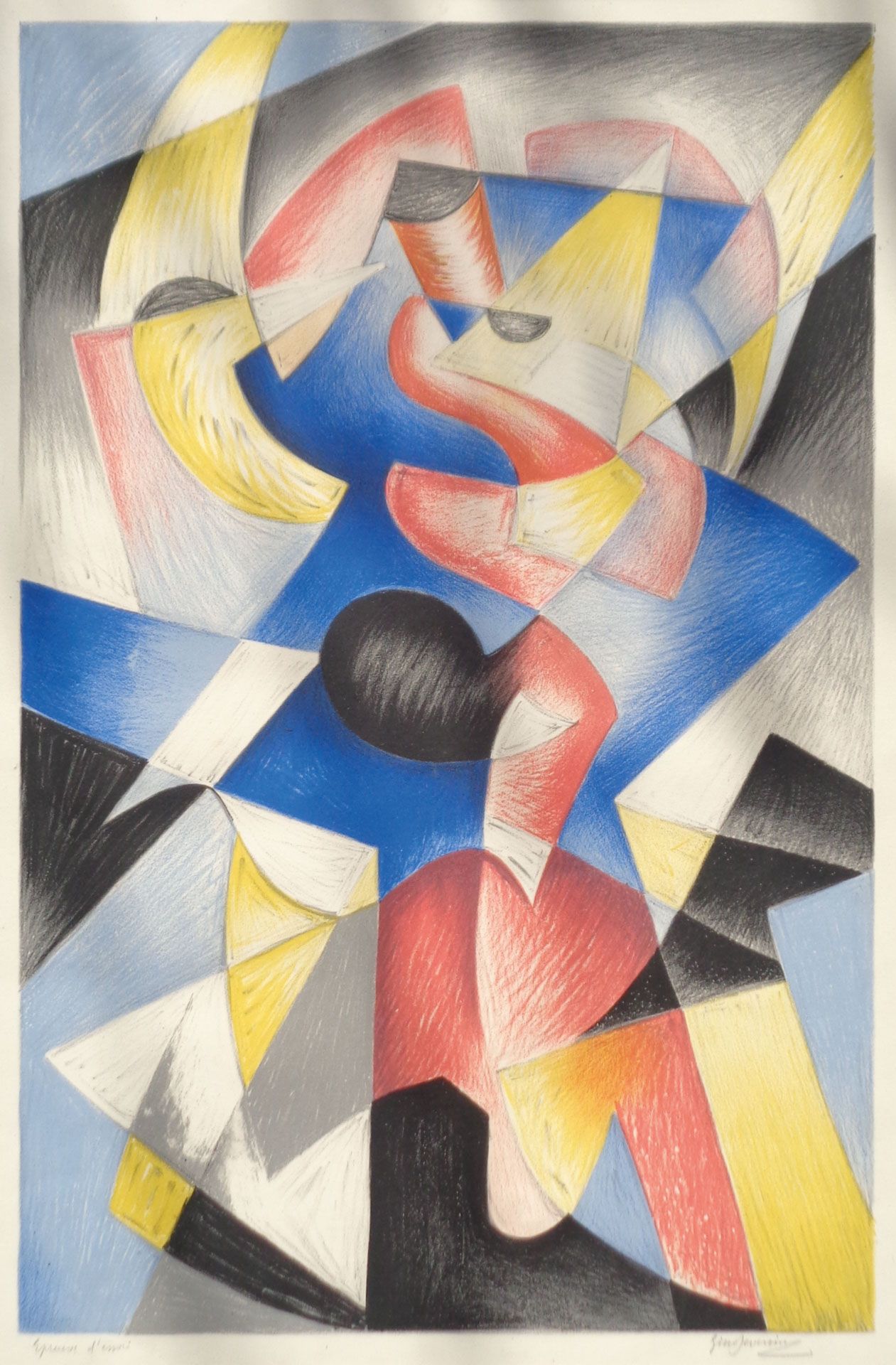 Gino Severini - Komposition, 1914-1955