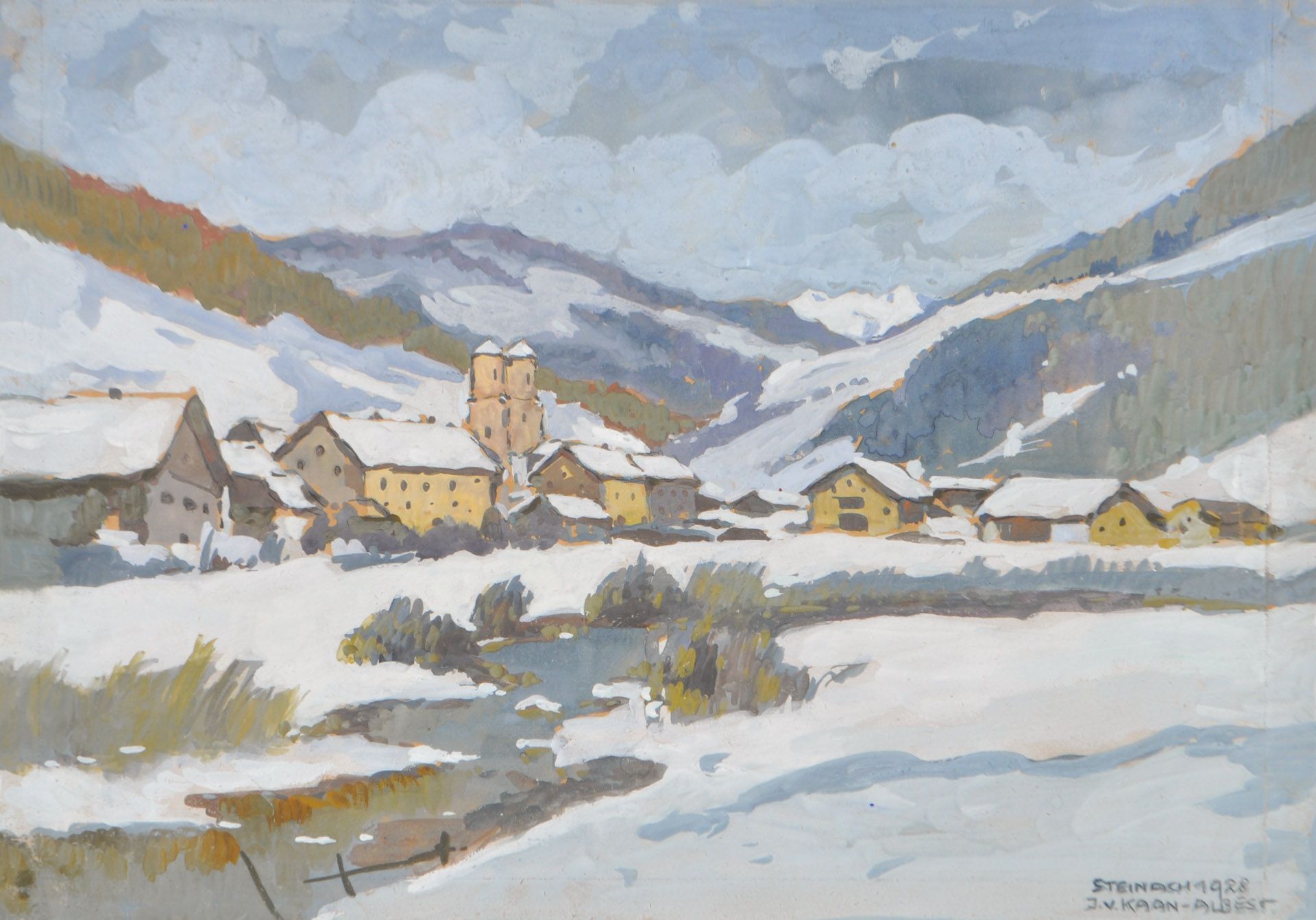 Julius von Kaan-Albest - Steinach, 1928