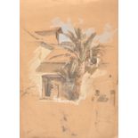 Joseph Selleny - Palmenstudie aus Pola, 1852