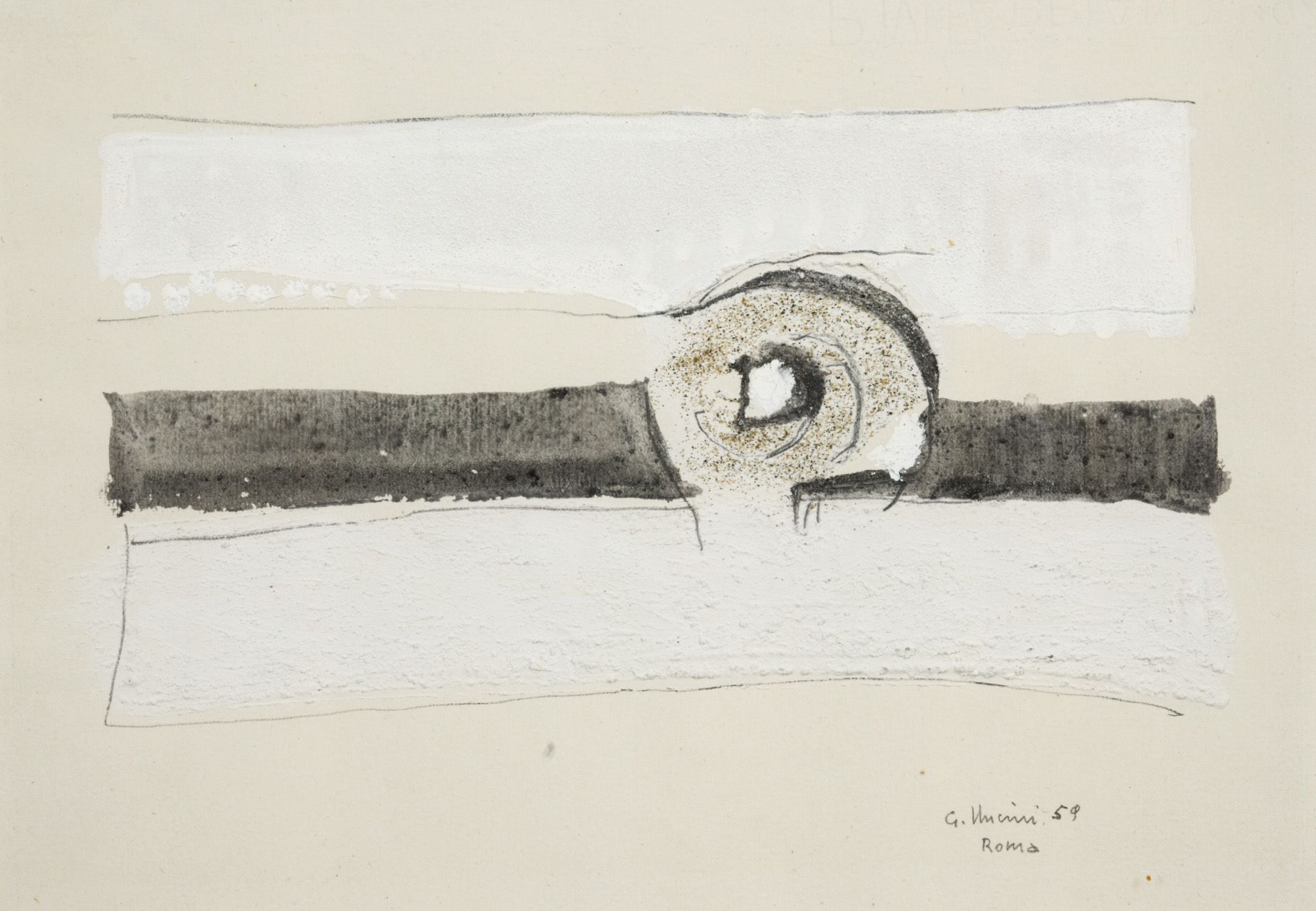 Giuseppe Uncini - Ohne Titel, 1959