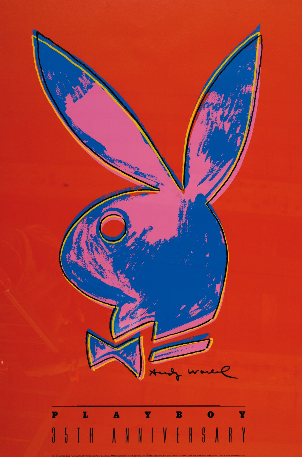 Andy Warhol - Playboy - 35th Anniversary, 1985