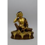 Statue de Jetsun Milarepa 8 pouces