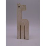 Sculpture Girafe Frères Manelli 1970