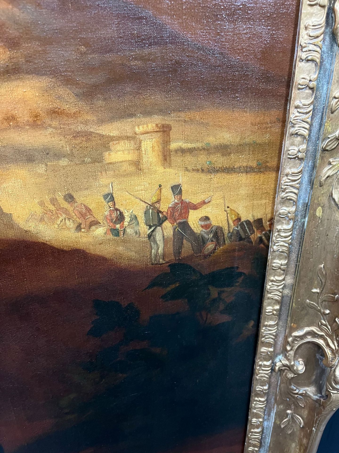 Peinture sur toile du Prince Michel Barclay de Tolly (1761 - 1818) d'après l'œuvre de George Dave - - Bild 5 aus 6