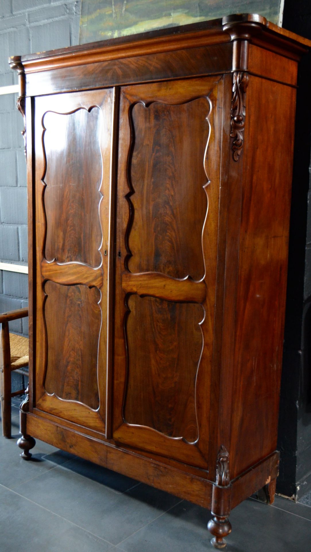 Armoire style Louis Philippe