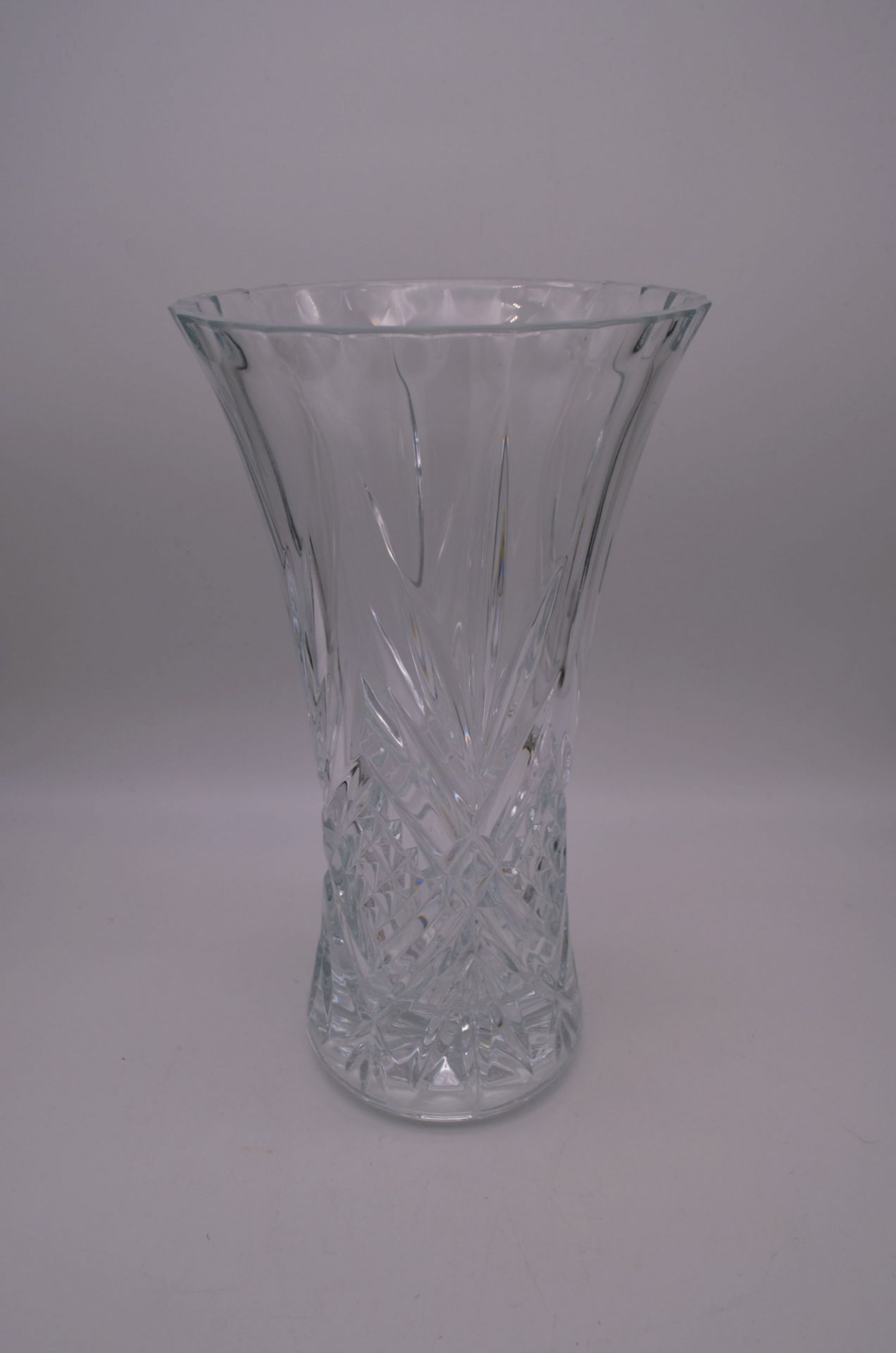 Grand vase en cristal Val Saint Lambert