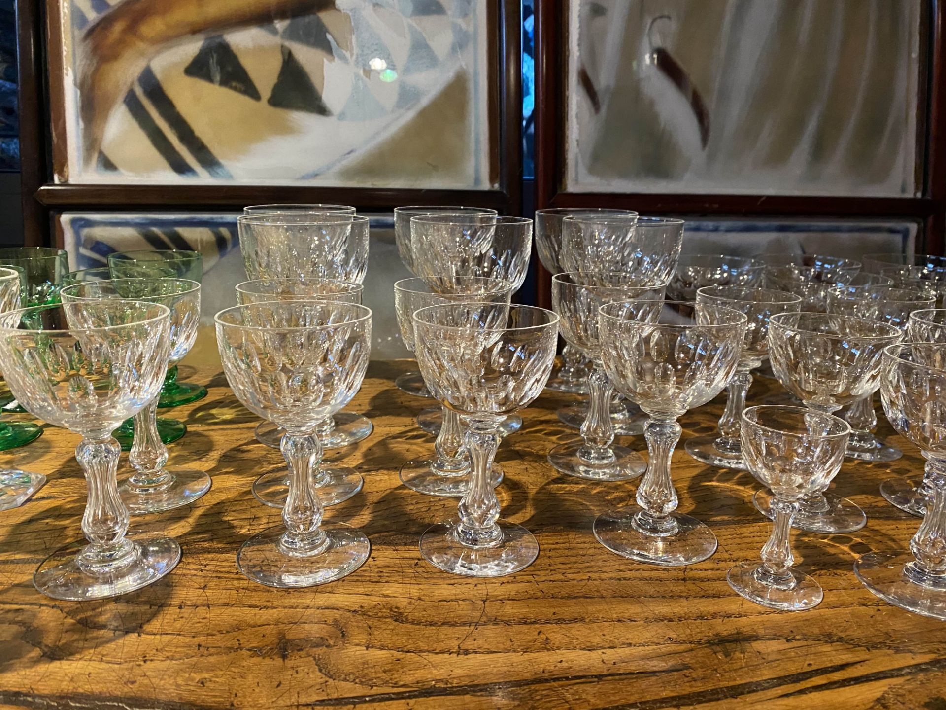 Lot de verres en Cristal - Image 5 of 7