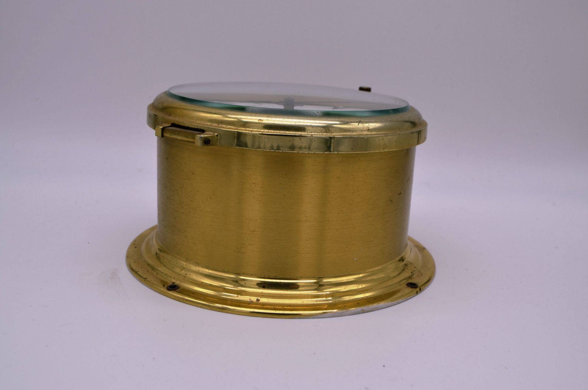 Horloge marine vintage Schatz Royal Mariner - Laiton - Seconde moitié du XXe siècle - Bild 3 aus 3