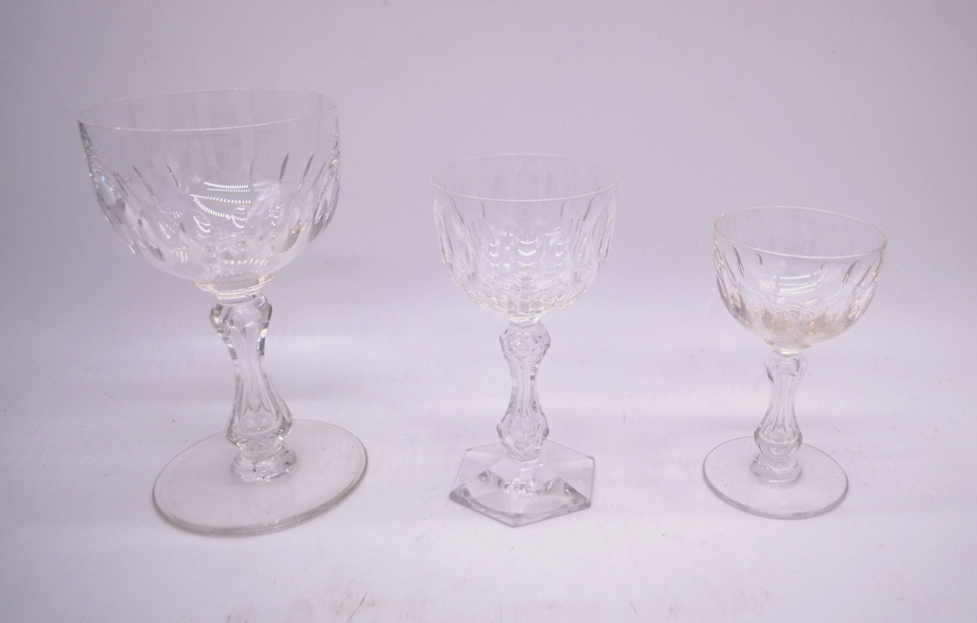 Lot de verres en Cristal - Image 4 of 7