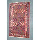 Tapis d'Orient Belcutch laine fait main