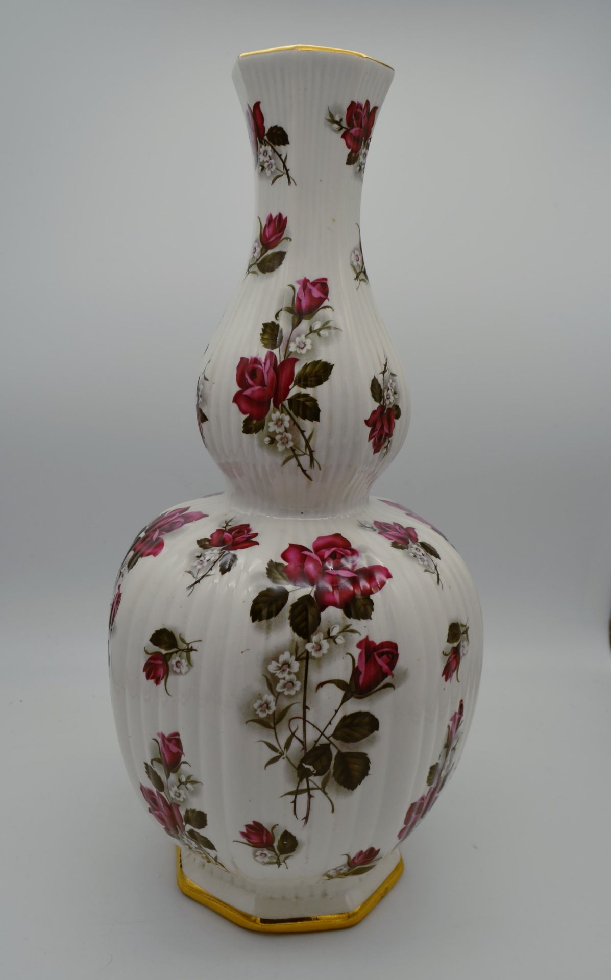 Grand vase balustre Boch Frères en porcelaine années 1950 - Image 3 of 3