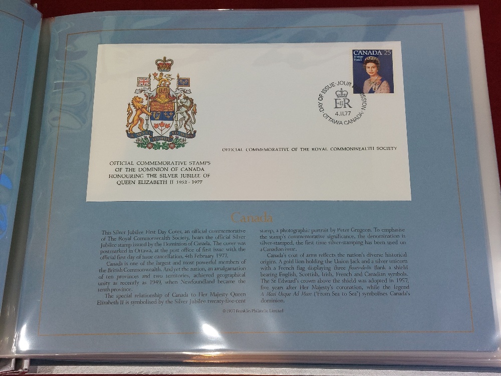 1977 Official Royal Commonwealth collection silver jubilee First Day Covers. 52 in total - Image 3 of 9