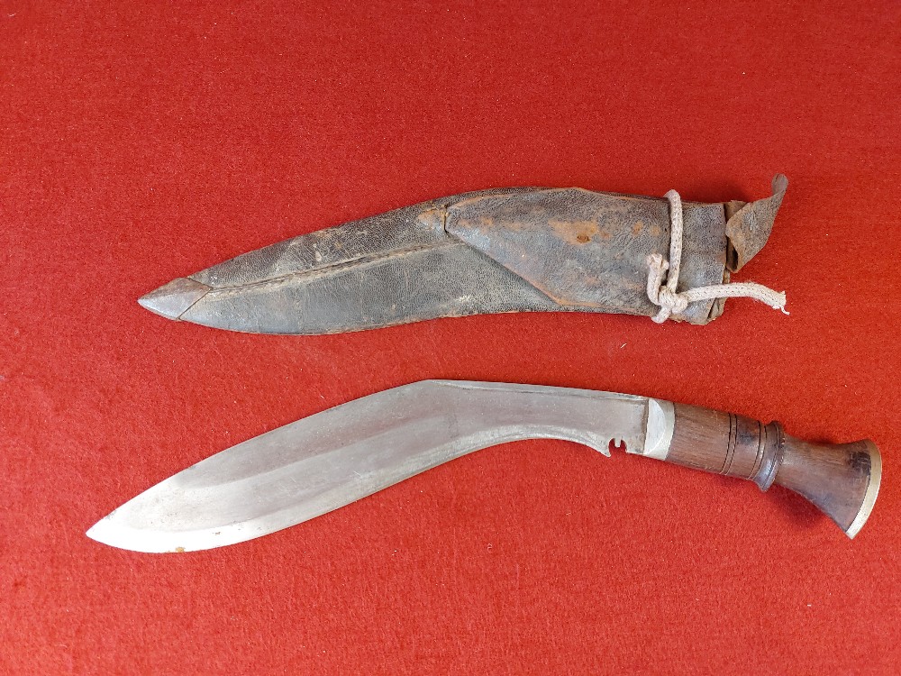 Rare WW2 Kukri Gurkhas knife British Army issue Broad arrow marked