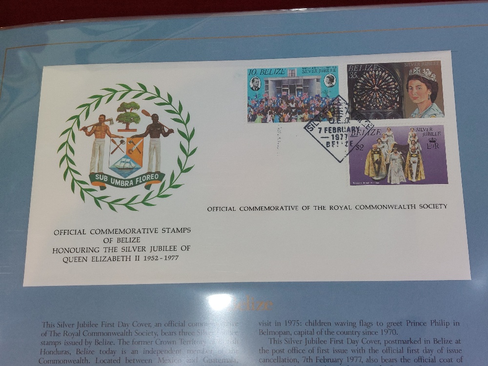 1977 Official Royal Commonwealth collection silver jubilee First Day Covers. 52 in total - Image 5 of 9