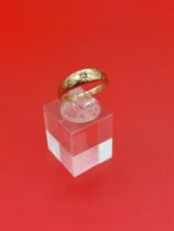 9ct gold ring size O