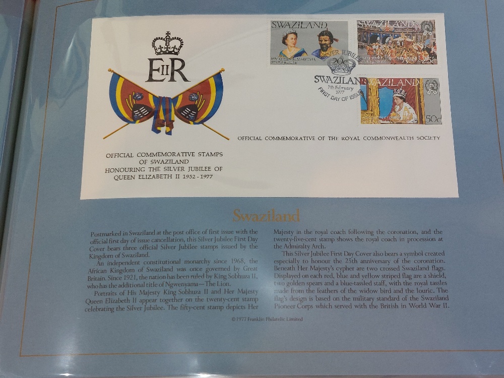 1977 Official Royal Commonwealth collection silver jubilee First Day Covers. 52 in total - Image 8 of 9