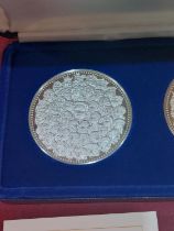 Royal Commonwealth Society Commemorative medal set in silver proof and bronze proof limited issued