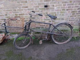 Barn find butchers tradesman bike.