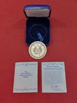John Pinches Silver Jubilee for Royal society of British Sculptures 1977 silver medal 5817 issued