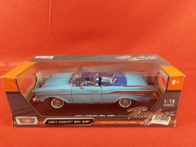 Motor Max 1957 Chevy Bel Air. Scale 1:18. Mint Boxed.