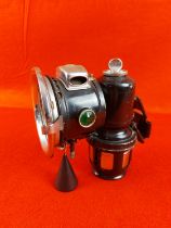 Joseph Lucas Ltd Calcia Major bicycle lamp.