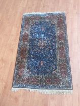 Oriental style rug 63""x36"".