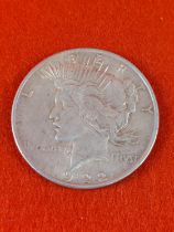 1922 Silver Dollar.