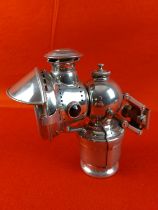 Joseph Lucas Ltd ACETYPHOTE 317 carbide bicycle lamp. In superb condition as pictured.