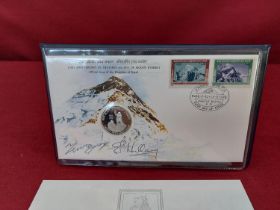 1978 Official Nepal 25th anniversary commemorative of the first ascent of Mount Everest with solid