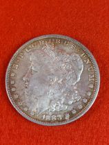 1883 Silver Dollar. O